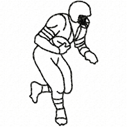 American Football Embroidery Design 5 American Football Embroidery Design 5